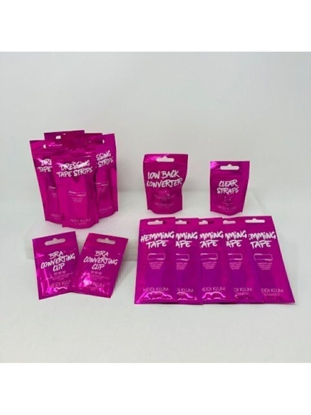 14 piece set- Heidi Klum intimates Runway double sided tape strips and more NEW